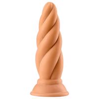 Max &amp; Co Felix - točivý anální kolík - 15 cm (přírodní)