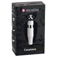 Mystim Casanova - elektro dildo (bílý)