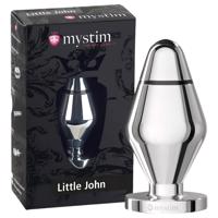 Mystim Malý Jan - malý elektro anální kolík (stříbrný)