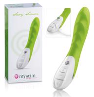 mystim Sassy Simon - Dvoumotorový vibrátor (zelený)