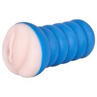 Nature Skin Soft - realistická umělá vagína masturbátor (přírodní-modrá)
