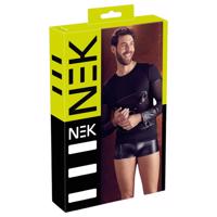 NEK - pánkový dlouhý rukáv pro muže (černý)