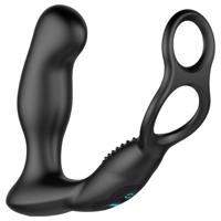 Nexus Revo - rotační vibrační kroužek na prostaty (černý)