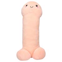Objímatelný penis plyšák - 30 cm (přírodní)