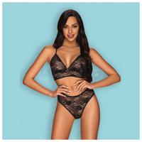 Obsessive Kokietta 2&amp;amp;#45;pcs Set Black