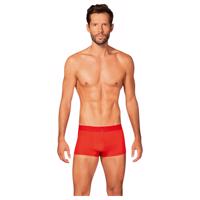 Obsessive - průhledné boxerky po stranách (červené) - L/XL