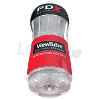 PDX Elite ViewTube See&amp;amp;#45;Thru průhledný masturbátor