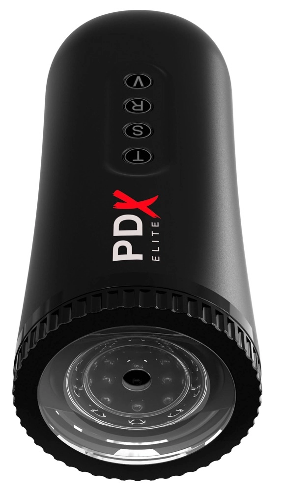 PDX Moto Blower - Suction & Vibration Male Masturbator (Black)