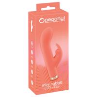 Peachy mini králičí vibrátor - dobíjecí a šťavnatý!