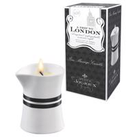 Petits Joujoux London - masážní svíčka - rebarbora a jantar (120 ml)