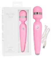Pillow Talk Cheeky Wand - akumulátorový masážní vibrátor (růžový)