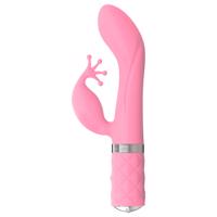 Pillow Talk Kinky – akumulátorový G-bod vibrátor se 2 motory (růžový)