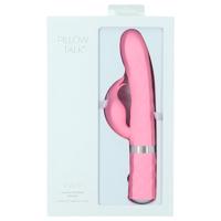 Pillow Talk Lively - vibrační stimulátor s akumulátorem a raménkem (růžový)