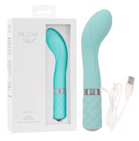 Pillow Talk Sassy - akumulátorový G-bod vibrátor (tyrkysový)