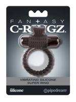 Pipedream Fantasy C-Ringz - vibrační penisový kroužek (černý)