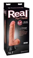 Real Feel Deluxe No.1 - realistický vibrátor (přírodní)
