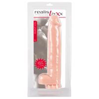 realistixxx Giant 3XL - realistický dildo (42 cm) - přírodní