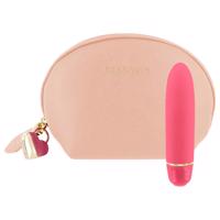 Rianne Essentials Classique - silikonový rtěnkový vibrátor (korálový)
