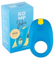 ROMP Juke - vodotěsný vibrační kroužek na penis (modrý)