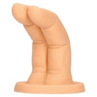 S-Line - dvouprstý dildo (naturální)