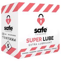 SAFE Super Lube - extra lubrikovaný kondom (5 ks)