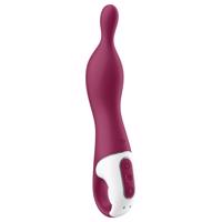 Satisfyer A-Mazing 1 - akumulátorový A-bod vibrátor (červený)