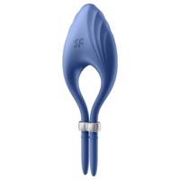 Satisfyer Duelist - nabíjecí vibrační kroužek na penis (modrý)
