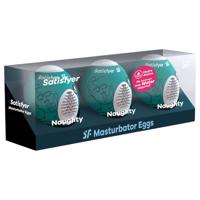 Satisfyer Egg Naughty - sada masturbační vajíčka (3ks)