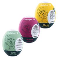 Satisfyer Egg RBF - Sada masturbačních vajíček (3 ks)