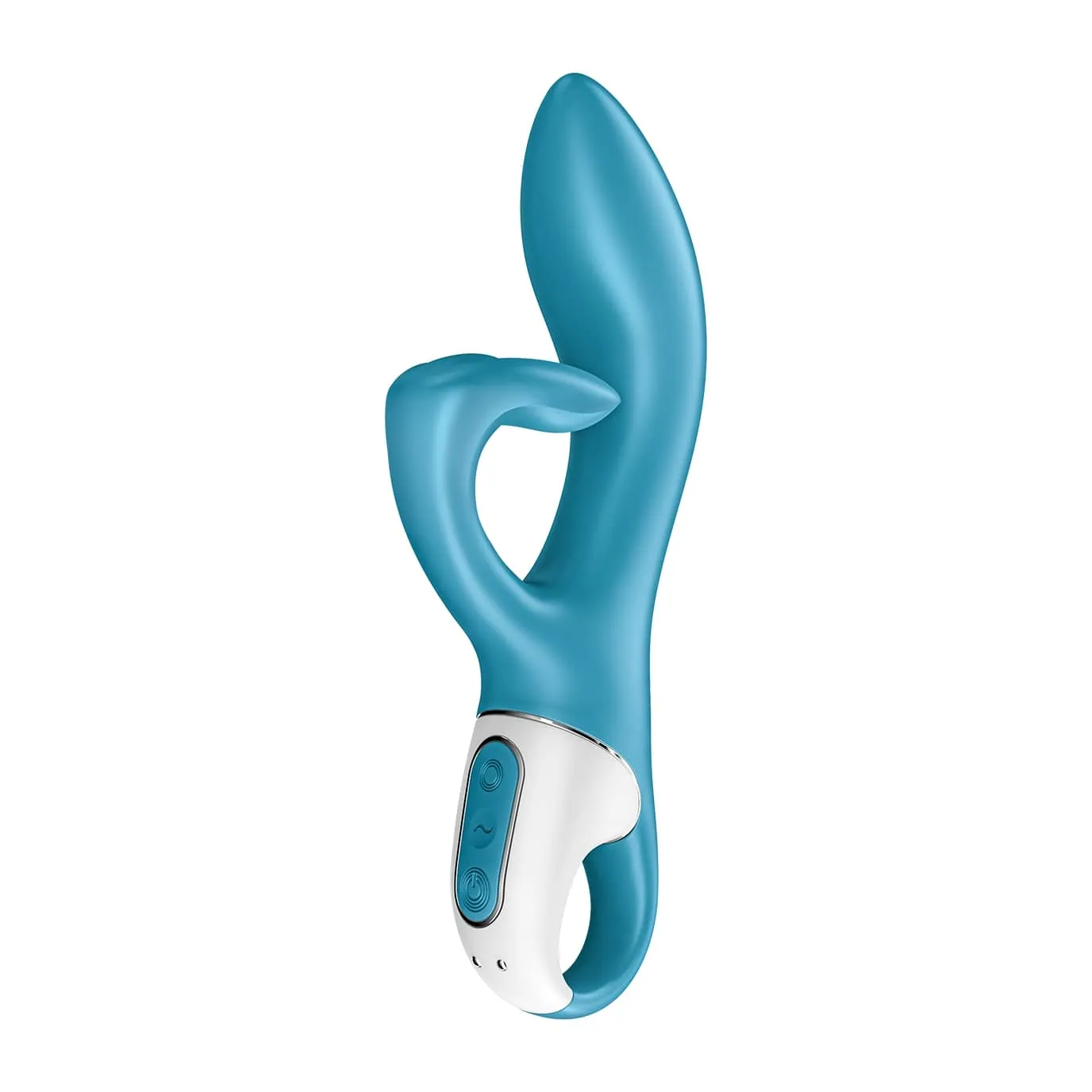 Satisfyer Embrace Me - Rechargeable Turquoise Clitoral Vibrator