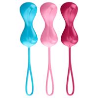 Satisfyer Power Balls – pohyblivý set venušiných kuliček (3 ks)