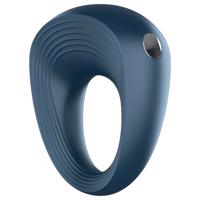 Satisfyer Power Ring - vodotěsný vibrační kroužek na penis (šedý)