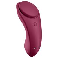 Satisfyer Sexy Secret - vodotěsné chytré vibrační kalhotky (červené)