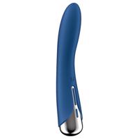 Satisfyer Spinning Vibe 1 - rotační G-bod vibrátor (modrý)
