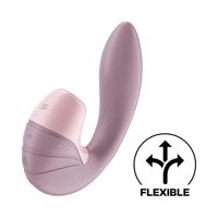 Satisfyer Supernova - akumulátorový, vzduchový 2v1 vibrátor (růžový)