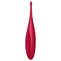 Satisfyer Twirling Fun - dobíjecí, vodotěsný vibrátor na klitoris (červený)