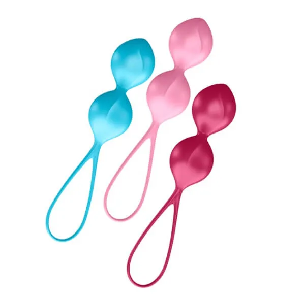 Satisfyer V Balls - Duo Kegel Ball Set (3-Piece)