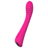 Sex HD Sunshine - akumulátor, vroubkovaný vibrátor G-bod (růžový)