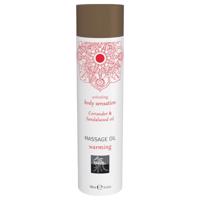 Shiatsu Warming - masážní olej - koriandr-santalové dřevo 100ml