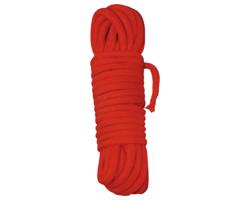 Shibari Bondage lano – 10m (červené)