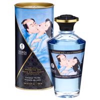 Shunga - hřejivý masážní olej - kokos (100 ml)