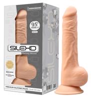 Silexd 9,5 - Přísavný dildo 24 cm (tělový)