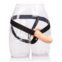 Silikonový strap&amp;amp;#45;on postroj s dutinou na penis