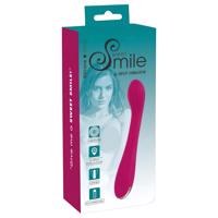 SMILE G-bod - nabíjecí, vroubkovaný G-bod vibrátor (fialový)