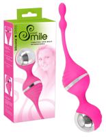 SMILE Love Ball - vibrační kulička (růžová)
