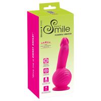 SMILE Powerful - nabijecí vibrátor s přísavkou a 2 motory (růžový)