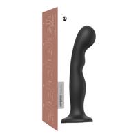 Strap-on-me P&amp;G L – zakřivené dildo s přísavkou (černé)