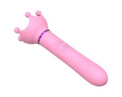 Sunfo - vibrátor na bradavky a G-bod (růžový)