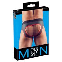 Svenjoyment - otevřený jockstrap (černý) - XL