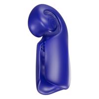 SVibe EVO - vodotěsný, akumulátorový masturbátor (modrý)